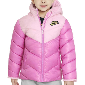 JAKNA NKG COLORBLOCK CHEVRON PUFFER