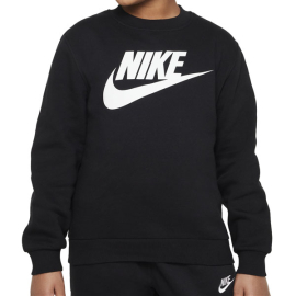 NIKE K NSW CLUB FLC CREW LS HBR МОМЧИЊА 