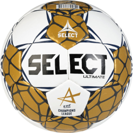 SELECT Ракометна Топка ULTIMATE EHF CHAM.L.WHT/GOLD 3 UNISEX