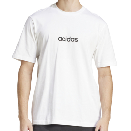 ADIDAS MAJICA M LIN SJ T WHITE/BLACK ЗА МАЖИ