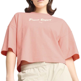 PUMA Маица PREMIUM ESS OVERSIZED GRAPHIC TEE ЗА ЖЕНИ