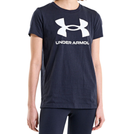 UNDER ARMOUR  Маица UA RIVAL LOGO SS ЗА ЖЕНИ
