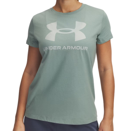 UNDER ARMOUR  Маица UA RIVAL LOGO SS ЗА ЖЕНИ