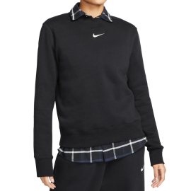 NIKE Дуксер W NSW PHNX FLC STD CREW ЗА ЖЕНИ