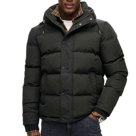 SUPERDRY Јакна EVEREST SHORT HOODED PUFFER ЗА МАЖИ
