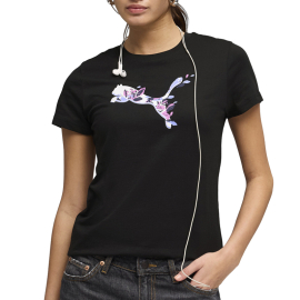 PUMA Маица GRAPHICS FLORAL CAT TEE ЗА ЖЕНИ