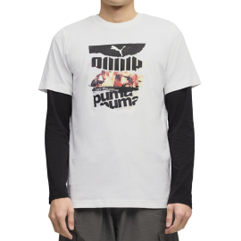 PUMA Маица GRAPHIC PHOTOPRINT PUMA TEE ЗА МАЖИ