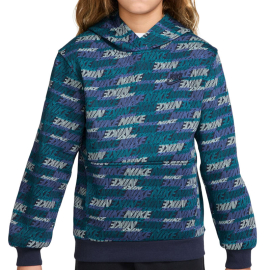 NIKE K NSW CLUB FLC PO HDY AOP МОМЧИЊА 