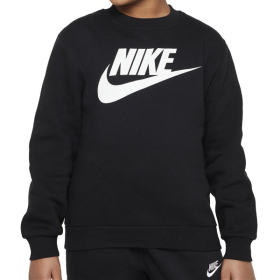 NIKE K NSW CLUB FLC CREW LS HBR МОМЧИЊА 