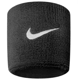 NIKE  Потници  SWOOSH WRISTBANDS BLACK/WHITE UNISEX