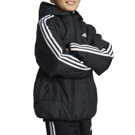 ADIDAS  Јакна J ESS 3S PAD BLACK/WHITE МОМЧИЊА 