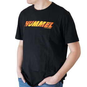 HUMMEL  Маица HMLGRAPHIC BOLD LOGO TEE ЗА МАЖИ
