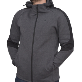 PUMA Дуксер EVOSTRIPE CORE FZ HOODIE ЗА МАЖИ
