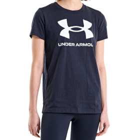UNDER ARMOUR  Маица UA RIVAL LOGO SS ЗА ЖЕНИ