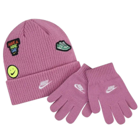 NIKE HADAD Капа PATCH PEAK BEANIE SET ЗА ДЕВОЈЧИЊА