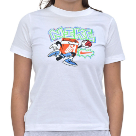 NIKE Маица K NSW TEE BOXY HOOPS МОМЧИЊА 