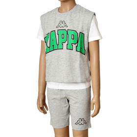 KAPPA Сет Маица+Шорцеви LOGO   DEPV2245B МОМЧИЊА 