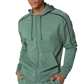 HUMMEL  Дуксер HMLISSINA ZIP HOODIE ЗА МАЖИ